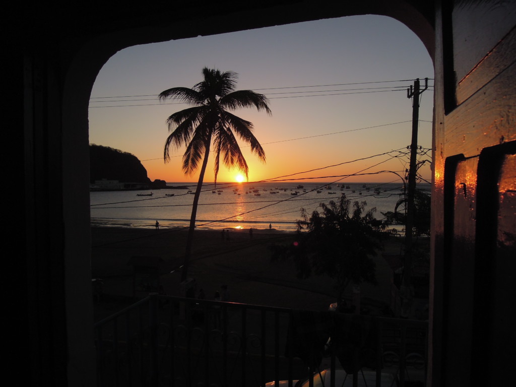 Widok z okna hotelu, San Juan del Sur, fot. M. Lehrmann